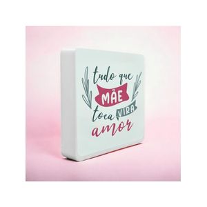 Luminária Box Slim Mãe Transforma Usb