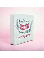 Luminária Box Slim Mãe Transforma Usb