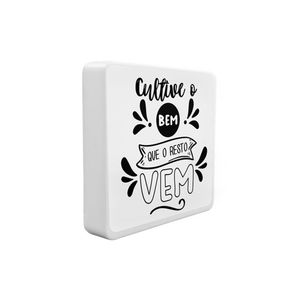 Luminária Box Slim Cultive O Bem Usb