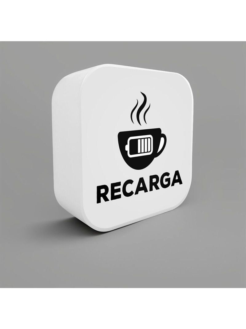 Luminária Box Hora Da Recarga