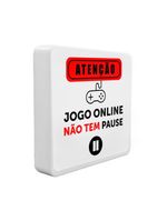 Luminária Box Slim Jogo Online Não Tem Pause Usb