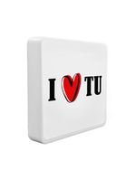 Luminária Box Slim I Love Tu Usb