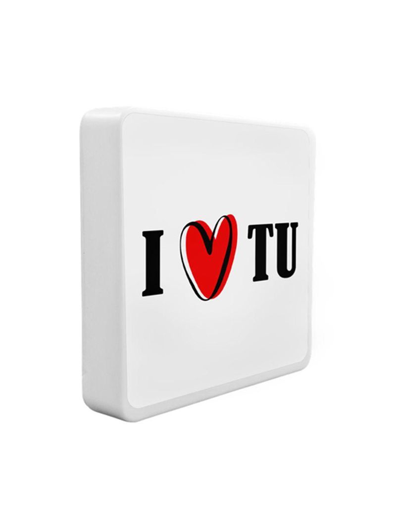 Luminária Box Slim I Love Tu Usb