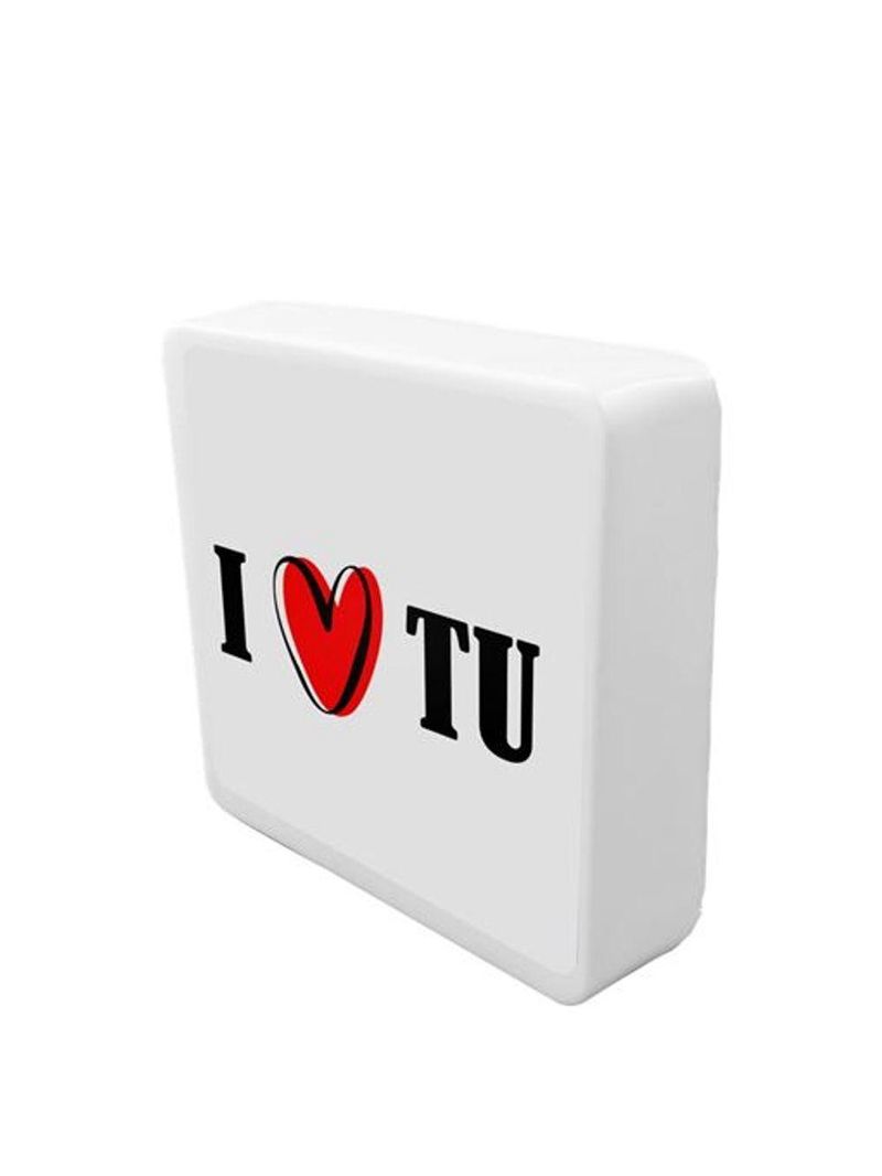 Mini Luminária Box I Love Tu Usb