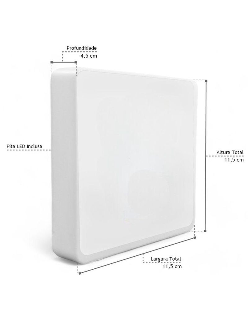 Mini Luminária Box I Love Tu Usb