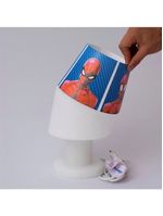 Luminária Abajur De Mesa Homem Aranha Marvel