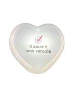 Luminária Coração O Amor é Uma Escolha Led Usb
