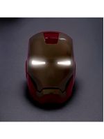 Luminária De Mesa Capacete Homem De Ferro Colorida Marvel Iron Man