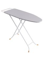 Tábua de passar roupa regulável utimil ep 212 - cinza/branco