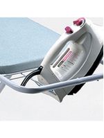 Tábua de passar roupa regulável utimil ep 212 - cinza/branco