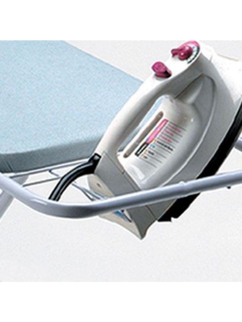 Tábua de passar roupa regulável utimil ep 212 - cinza/branco