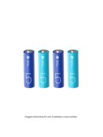 Pilha Alcalina AA Xiaomi Com 4 Unidades Colorido