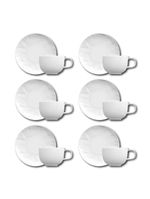 Conjunto de xícaras para chá germer orgânico em porcelana 240 ml – 6 peças