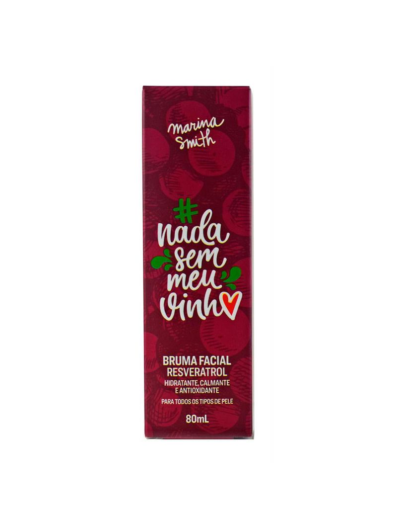Bruma facial resveratrol marina smith – nada sem meu vinho