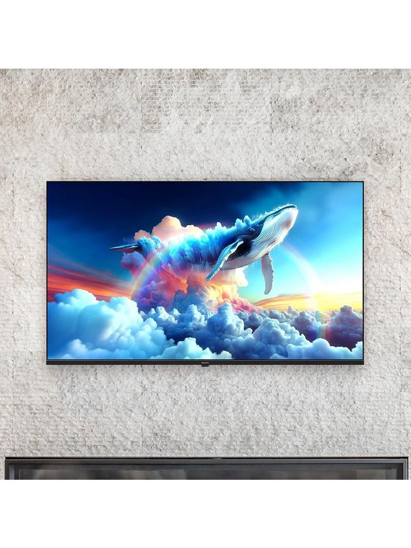 Smart tv led 86" ultra hd 4k philips 86pug7019/78 com google tv, comando de voz, wi-fi, entradas hdmi e usb