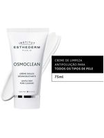 Creme de limpeza facial esthederm - osmoclean creme douce desincrustante