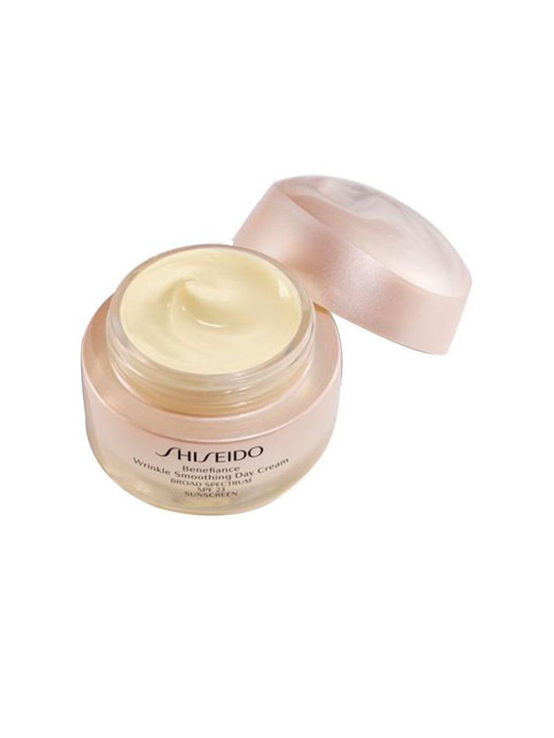 Creme facial shiseido - benefiance wrinkle smoothing day cream spf23