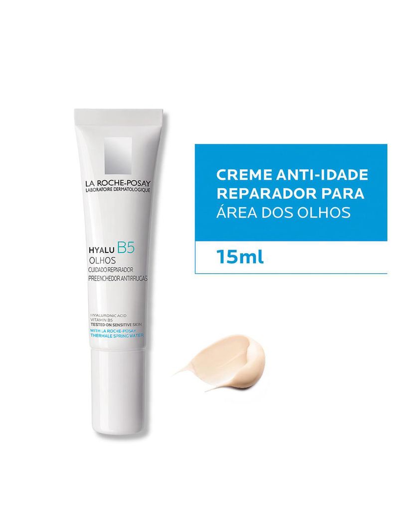 Creme anti-idade la roche-posay - hyalu b5 olhos