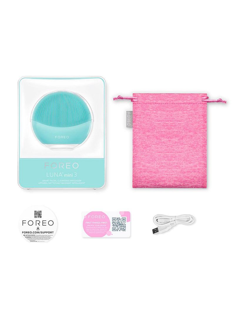 Escova de limpeza facial foreo luna mini 3 mint