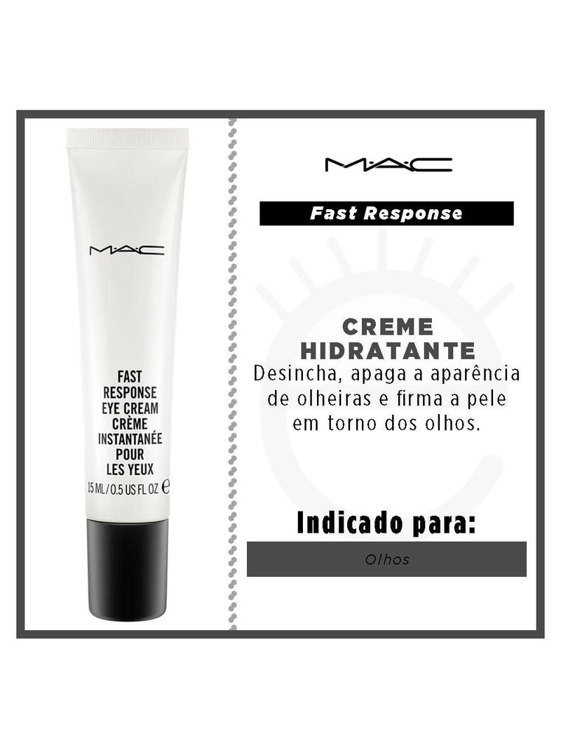 Creme para os olhos  m·a·c - fast response