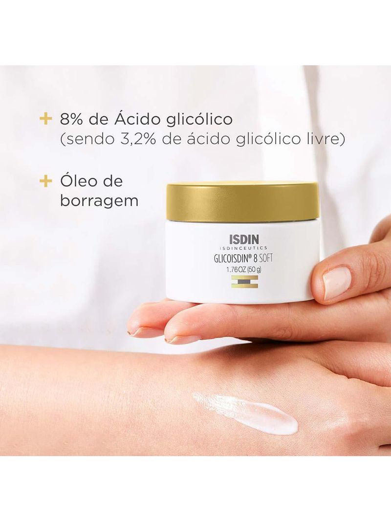 Creme facial Ácido glicólico isdinceutics - glicoisdin 8