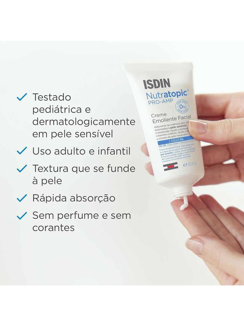 Creme facial isdin - nutratopic pro-amp