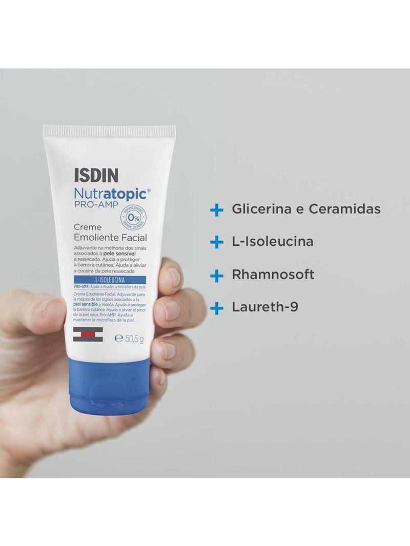 Creme facial isdin - nutratopic pro-amp