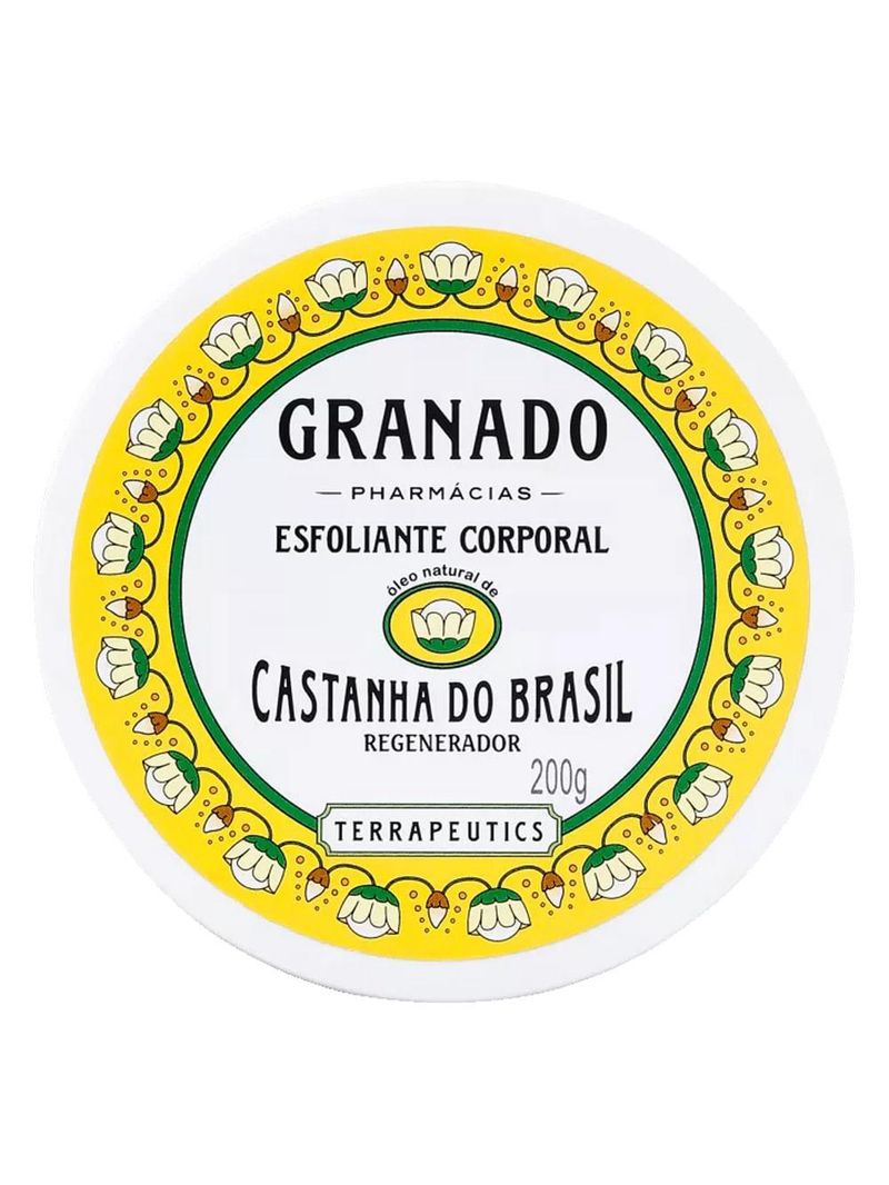 Esfoliante corporal granado - castanha do brasil