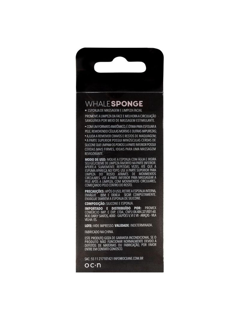 Esponja de limpeza facial océane - wahle sponge