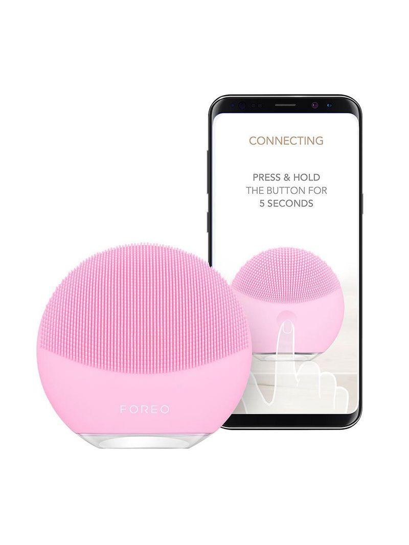 Escova de limpeza facial foreo luna mini 3 pearl pink