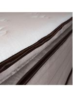 Colchão de casal hellen dublin com molas ensacadas e espuma d33 28x138x188cm - bege