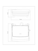 Sanduicheira Tramontina by Breville Express em Aço Inox Fosco 127 V