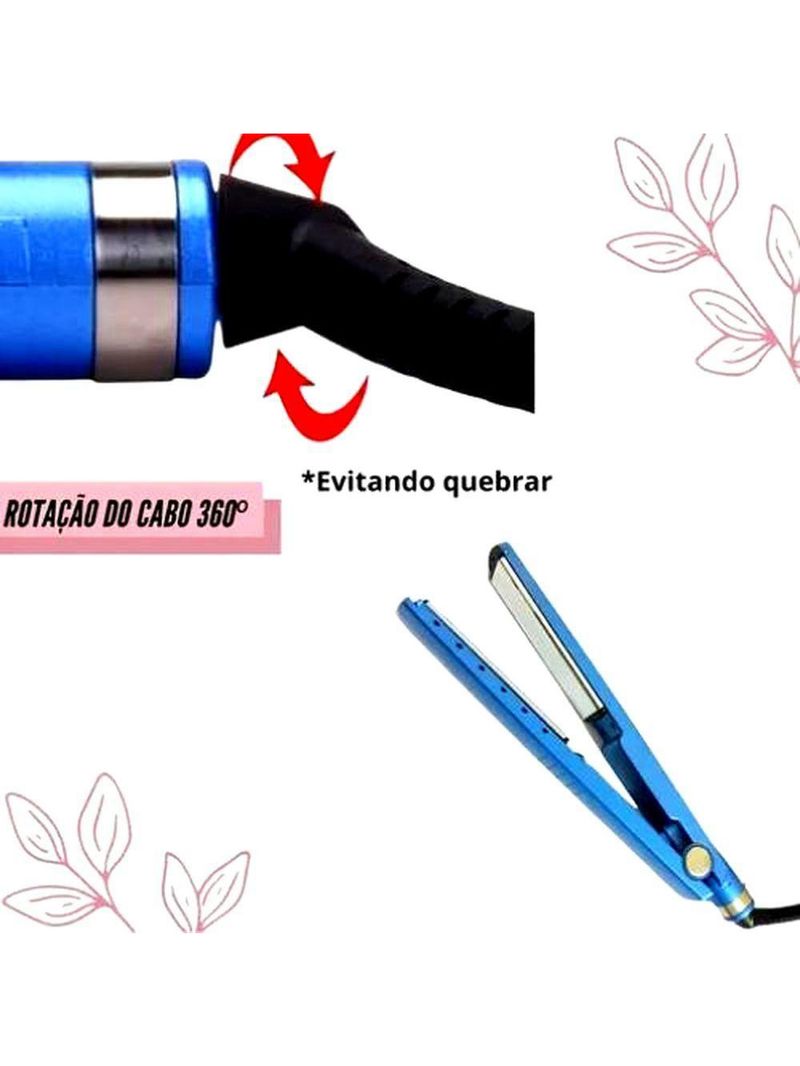 Chapinha Prancha Salão íon Titanium Bivolt