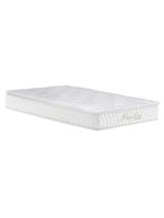 Colchão solteiro umaflex itália com pillow top e molas ensacadas 26x96x205 cm - branco