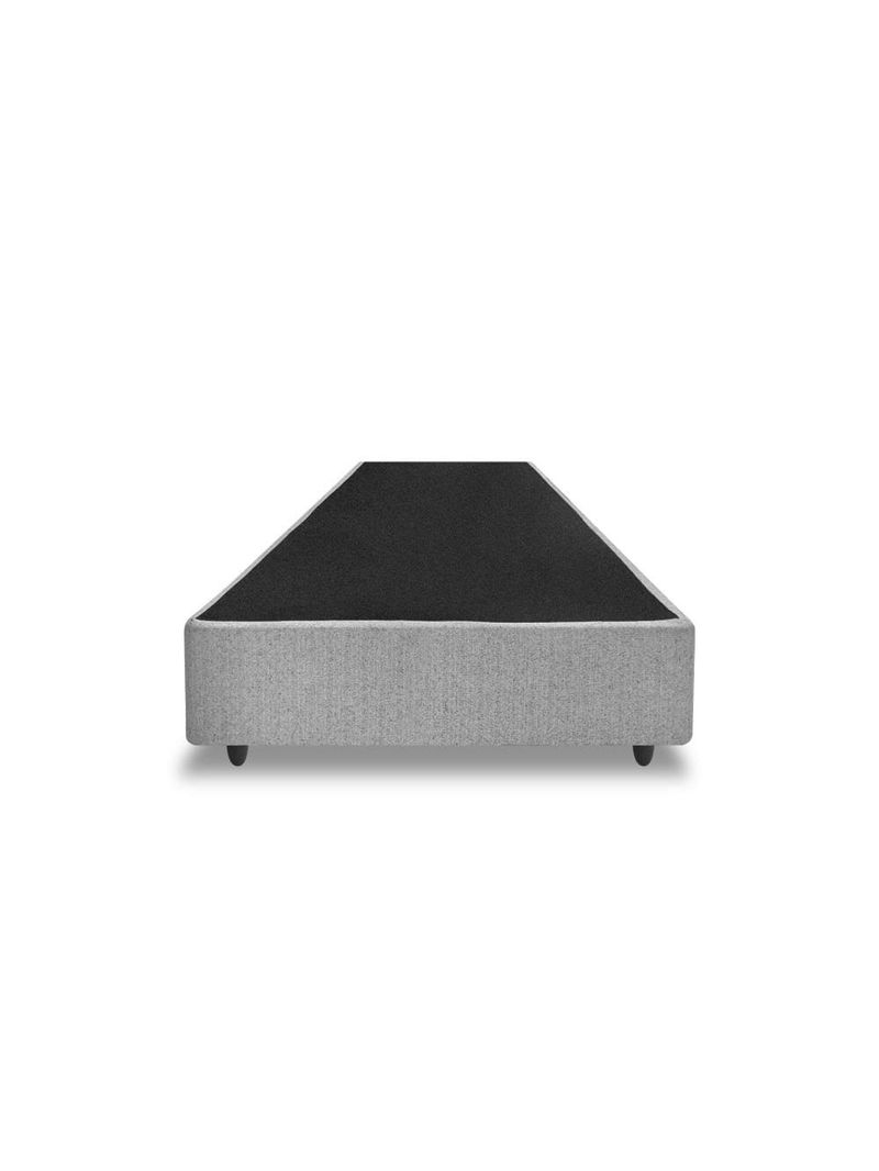 Base box para colchão de solteiro mga itaflex universal 25x88x188cm - cinza