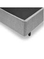 Base box para colchão de solteiro mga itaflex universal 25x88x188cm - cinza