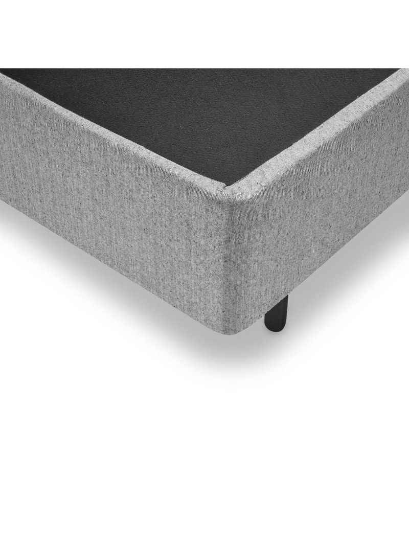 Base box para colchão de solteiro mga itaflex universal 25x88x188cm - cinza