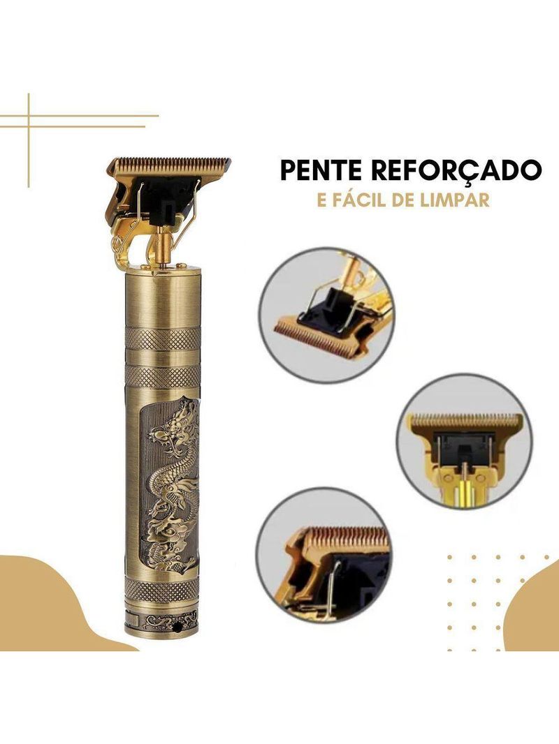 Aparador De Barba Dragão: Potente E Silencioso