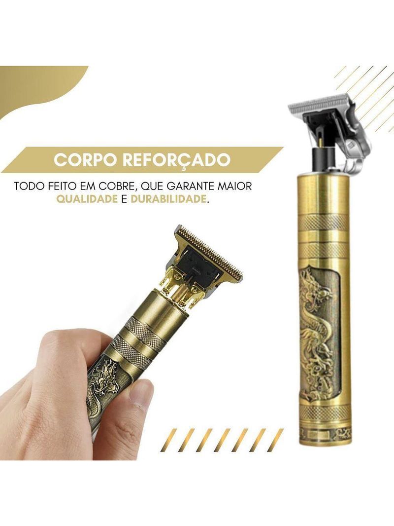 Aparador De Barba Dragão: Potente E Silencioso