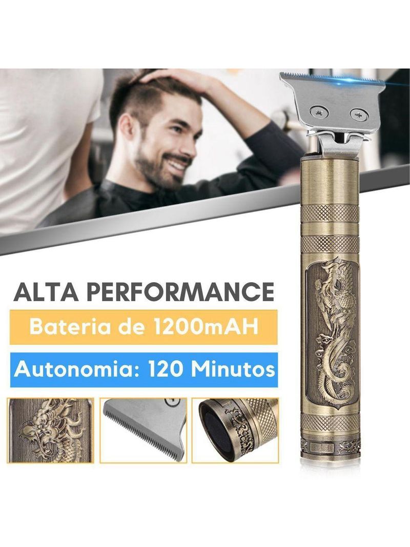 Aparador De Barba Dragão: Potente E Silencioso