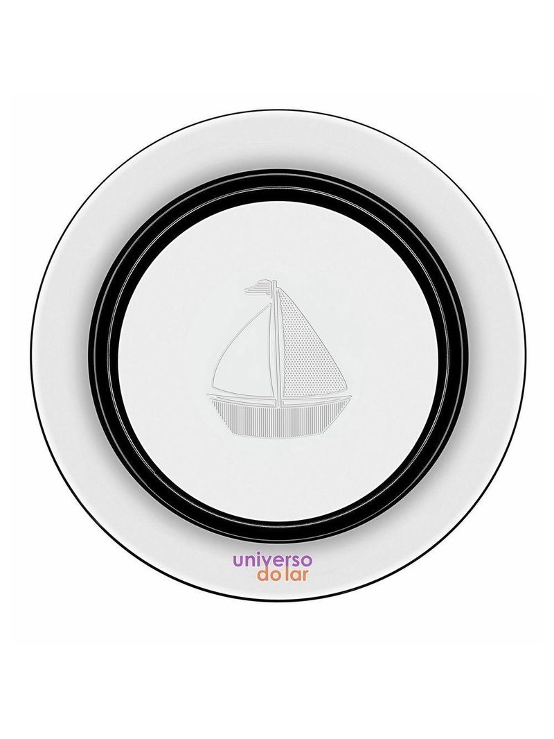 Prato Infantil Tramontina Le Petit Barquinho 23 Cm Aço Inox