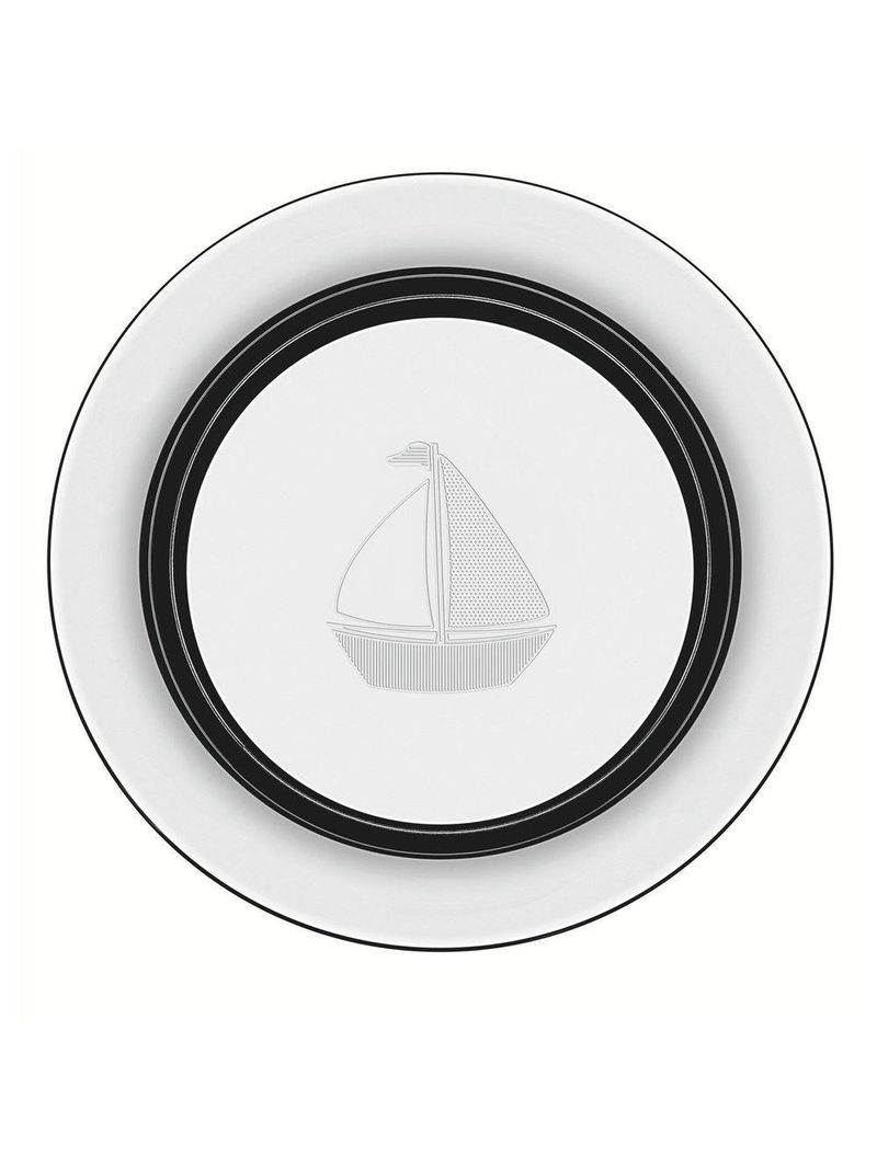 Prato Infantil Tramontina Le Petit Barquinho 23 Cm Aço Inox