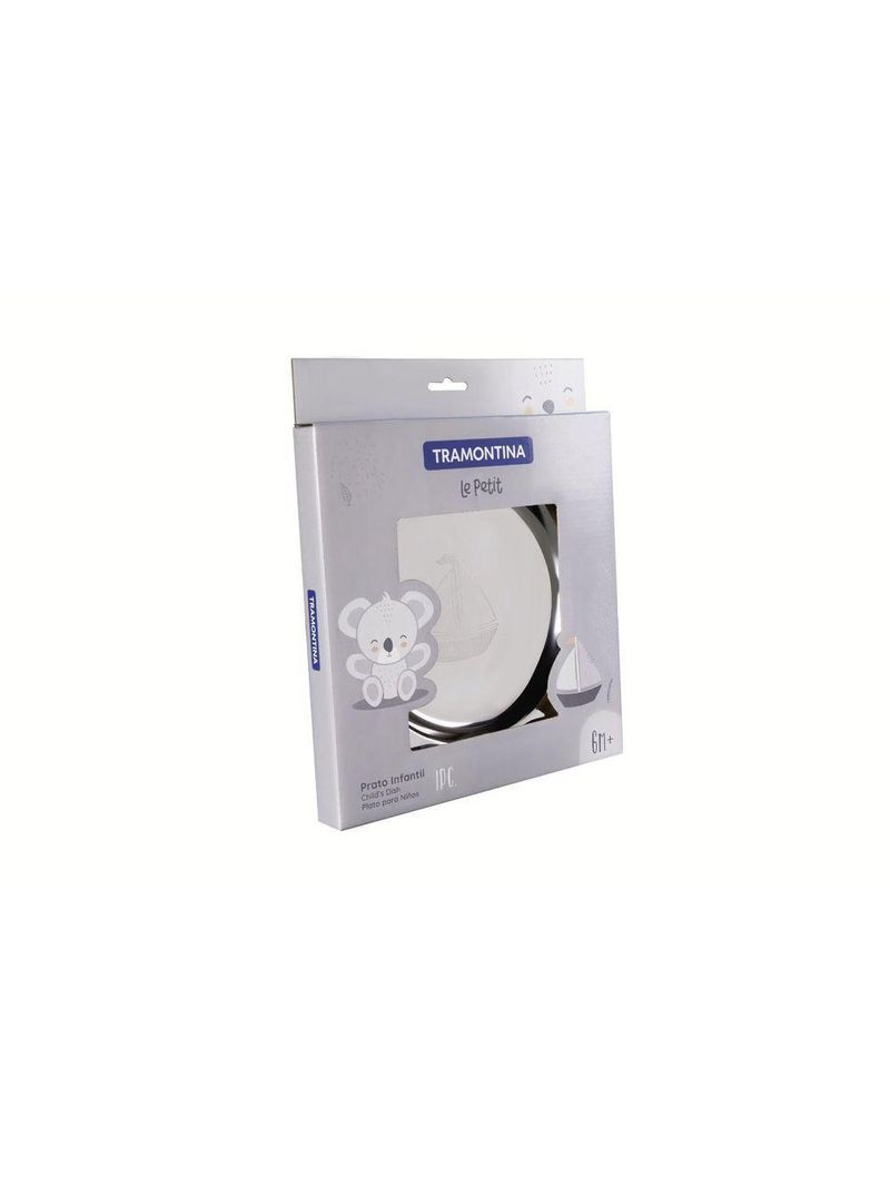 Prato Infantil Tramontina Le Petit Barquinho 23 Cm Aço Inox