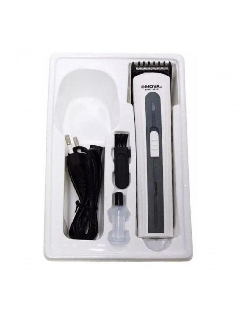 Aparador De Pelo Nova Nhc-3915 Branco