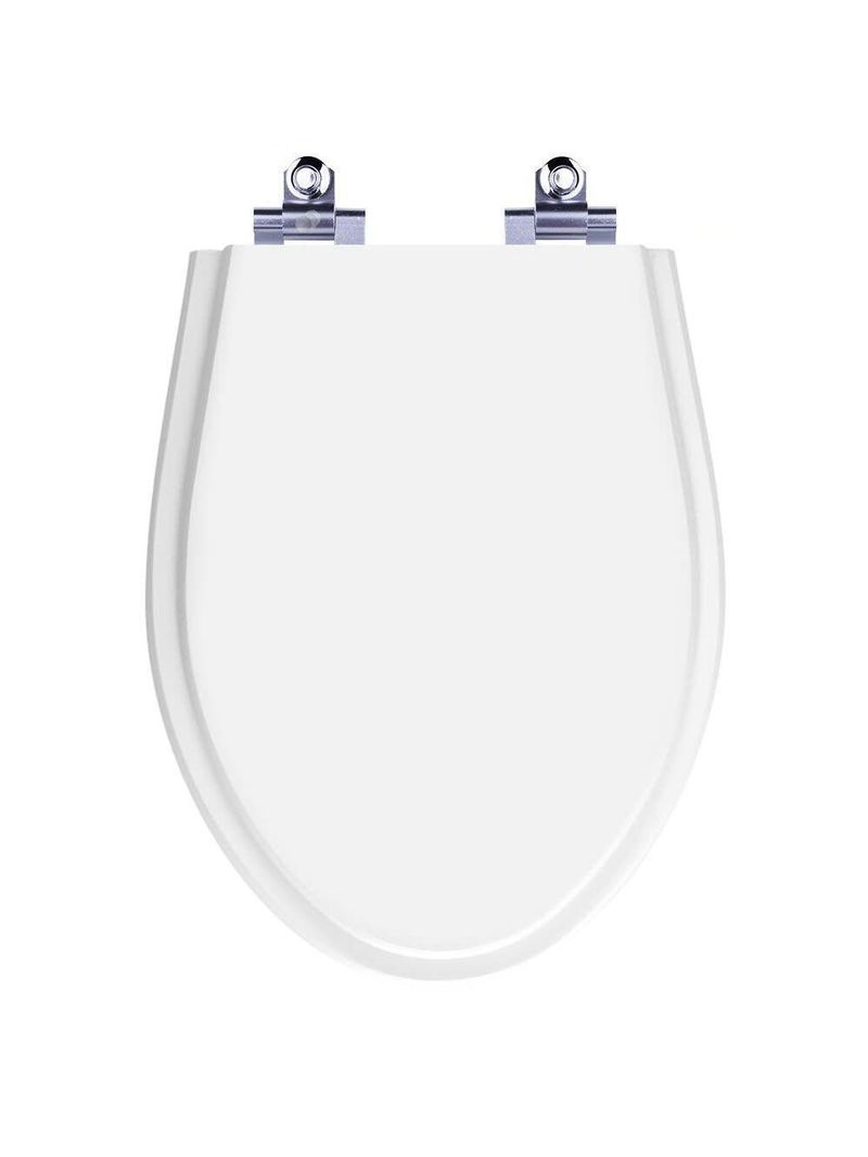 Tampa De Vaso Sanitário Com Amortecedor Absolute Branco Para Bacia Ideal Standard