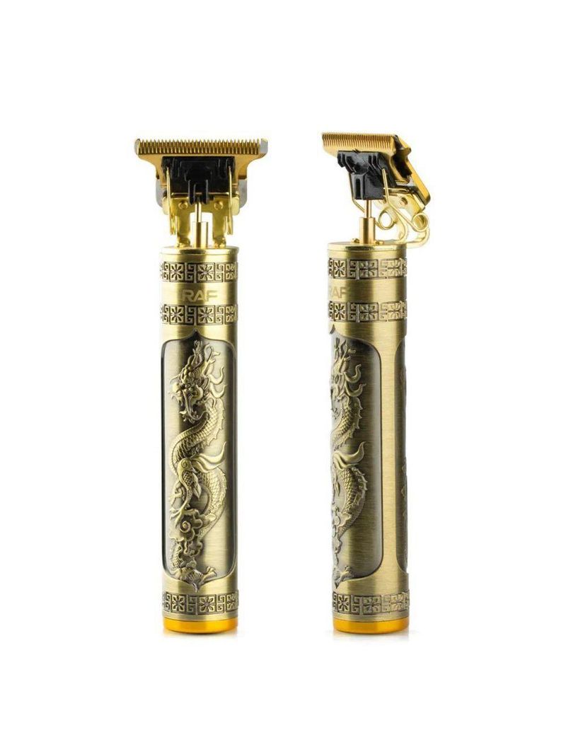 Máquina Para Cabelo Barba Dragão Buda Completa Com Pentes