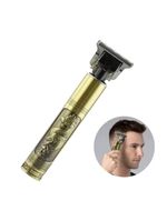 Máquina Para Cabelo Barba Dragão Buda Completa Com Pentes