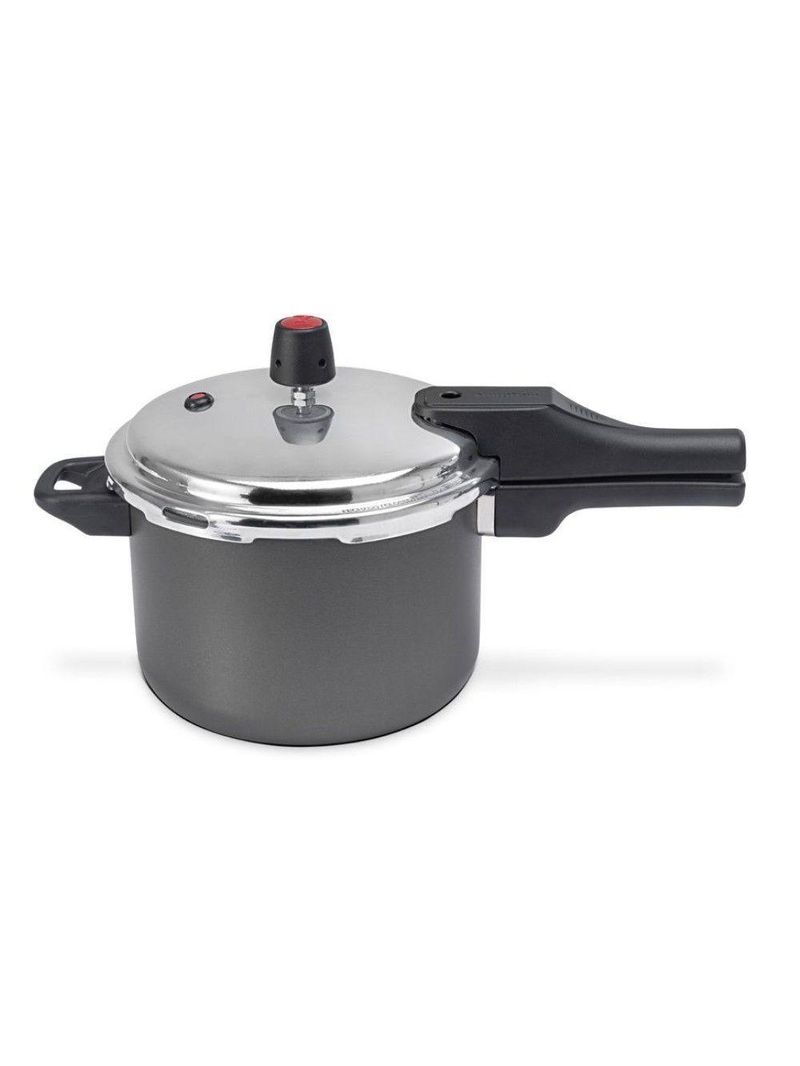 Panela Pressão Indução Grafite 20 Cm 4,5 L Antiaderente