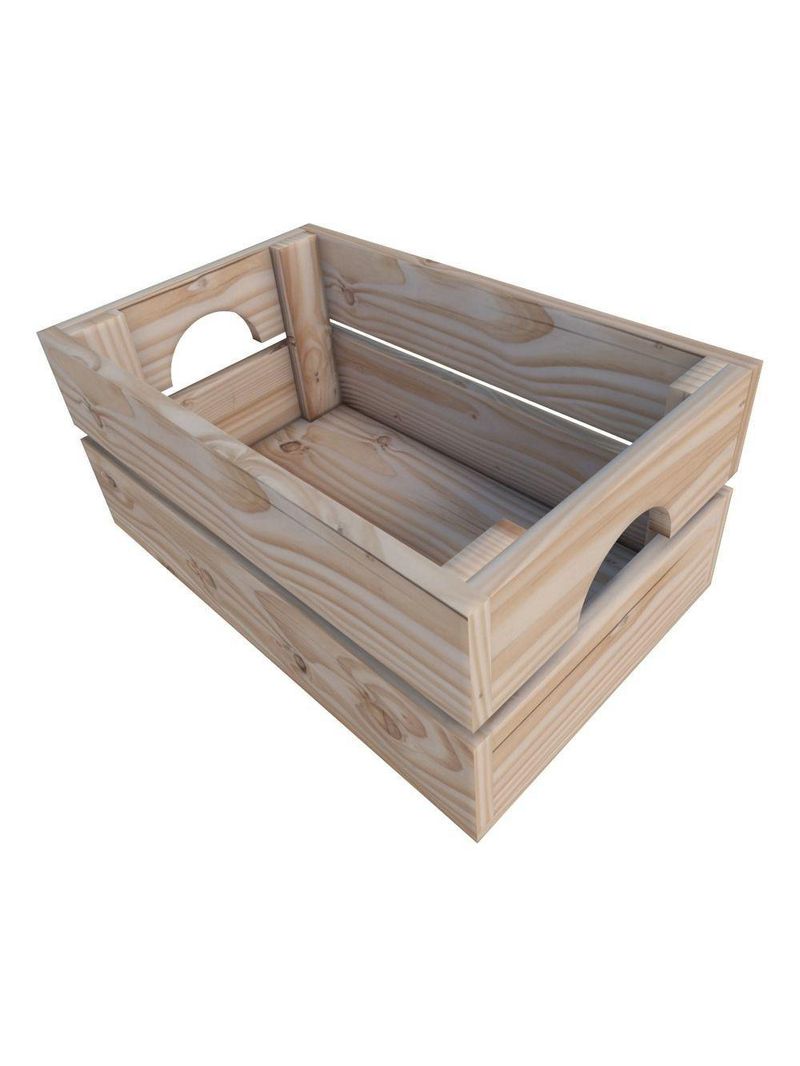 Kit 3 Caixas Para Vasos Decorativos Madeira Pinus Suculentas E Cactus