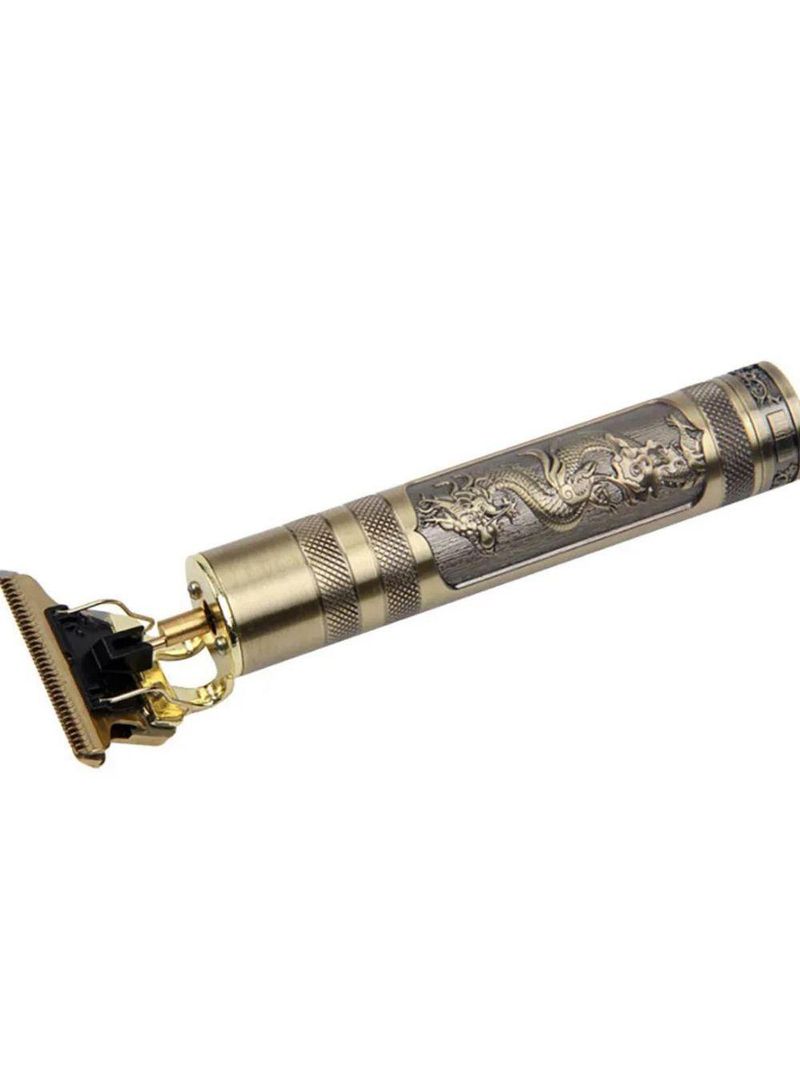 Máquina Para Cabelo Barba Dragão Buda Completa Com Pentes